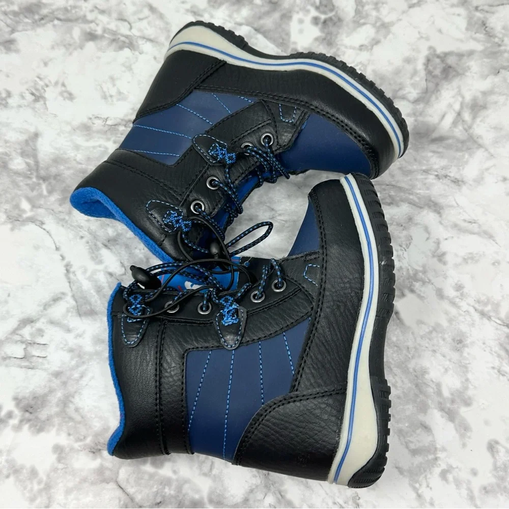 Totes Little Boys 9 Beaver Waterproof Insulated Winter Boots